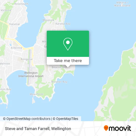 Steve and Taman Farrell map