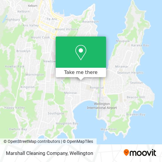 Marshall Cleaning Company map