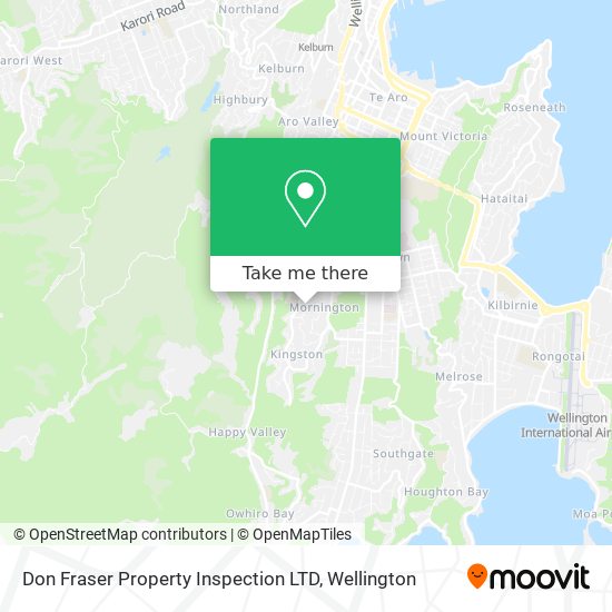 Don Fraser Property Inspection LTD map