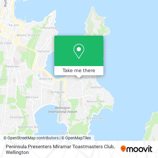 Peninsula Presenters Miramar Toastmasters Club map