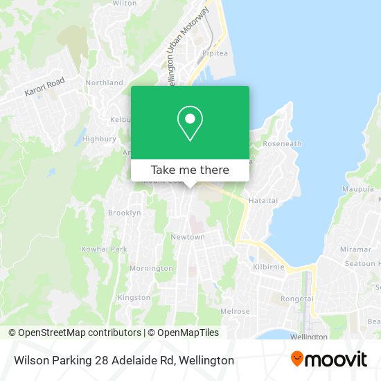 Wilson Parking 28 Adelaide Rd map