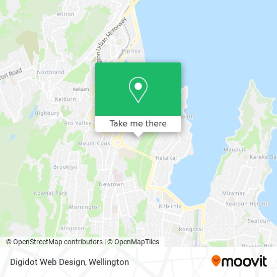 Digidot Web Design map