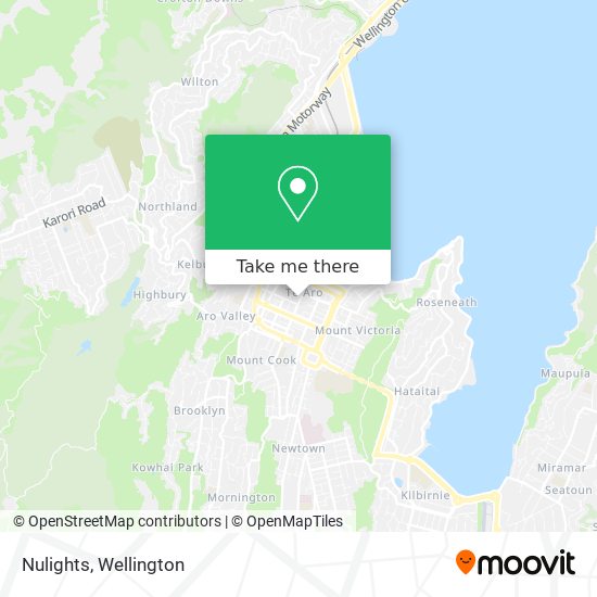 Nulights map