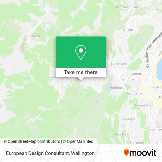 European Design Consultant map