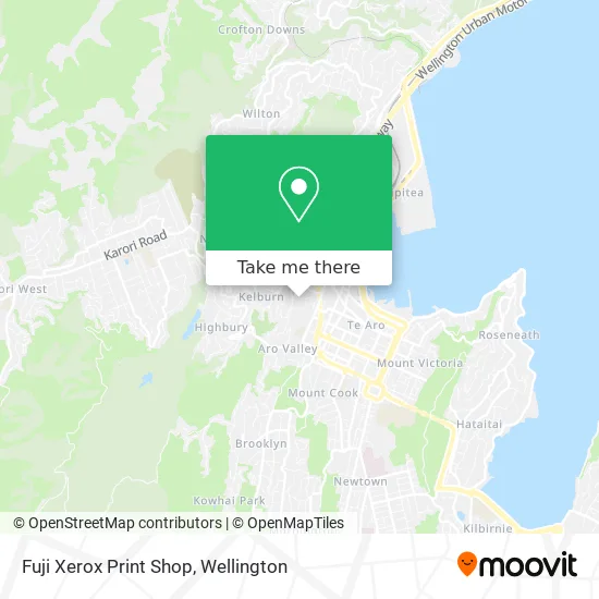 Fuji Xerox Print Shop map