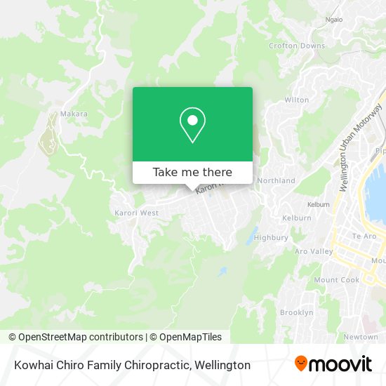 Kowhai Chiro Family Chiropractic map
