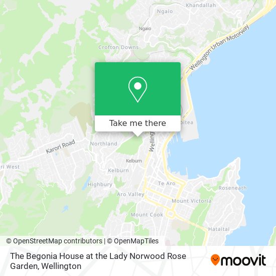 The Begonia House at the Lady Norwood Rose Garden map