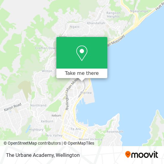 The Urbane Academy map