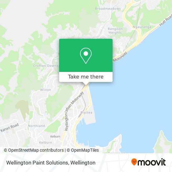 Wellington Paint Solutions map