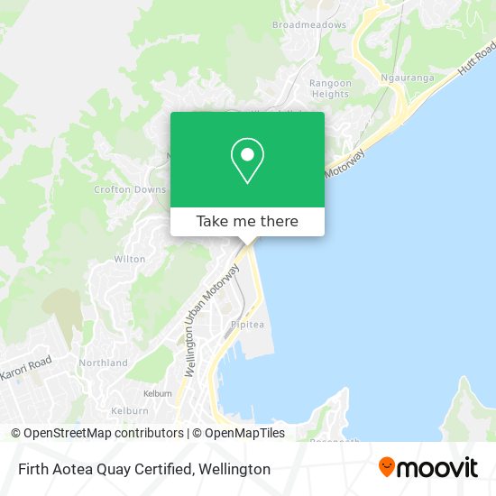 Firth Aotea Quay Certified map