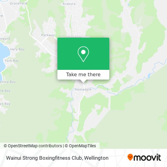 Wainui Strong Boxingfitness Club map