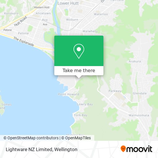 Lightware NZ Limited map