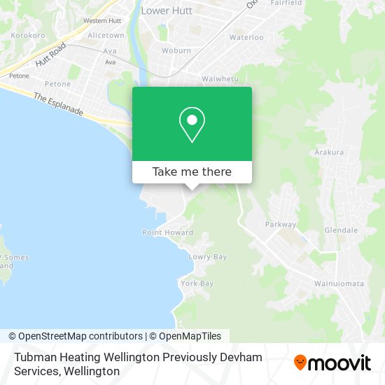 Tubman Heating Wellington Previously Devham Services map