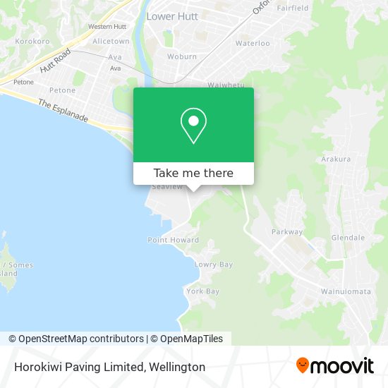 Horokiwi Paving Limited map