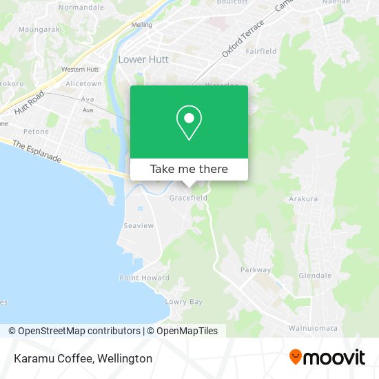 Karamu Coffee map