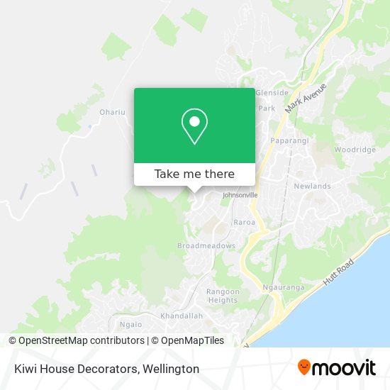 Kiwi House Decorators map