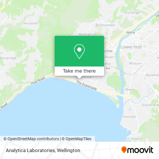 Analytica Laboratories map