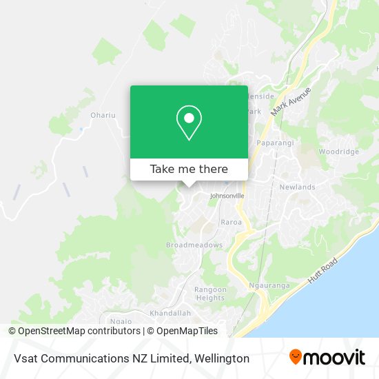 Vsat Communications NZ Limited map