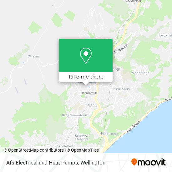 Afs Electrical and Heat Pumps map