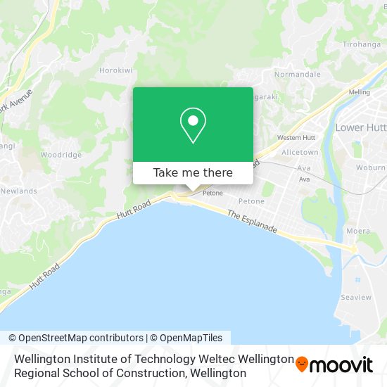 Wellington Institute of Technology Weltec Wellington Regional School of Construction map