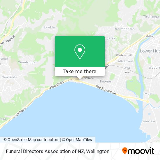 Funeral Directors Association of NZ地图