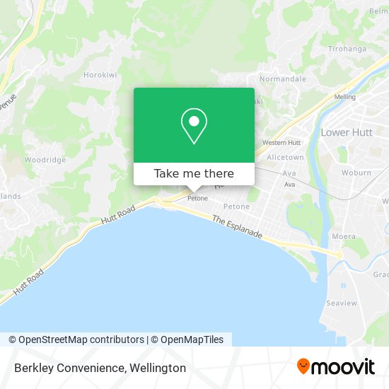Berkley Convenience地图