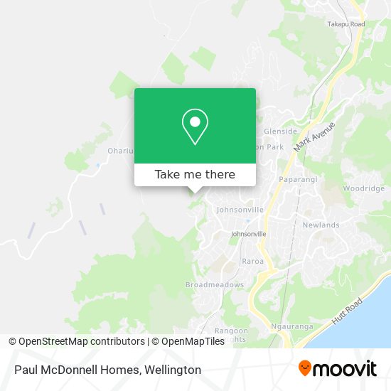 Paul McDonnell Homes map