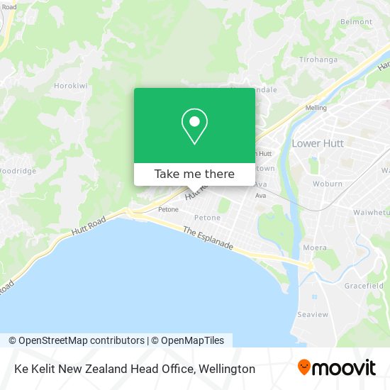 Ke Kelit New Zealand Head Office map