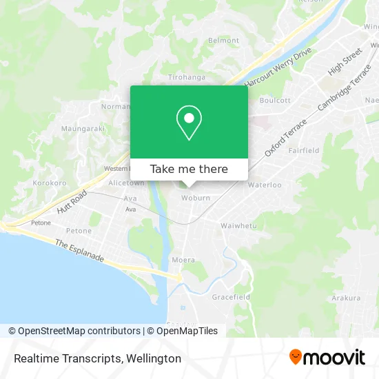 Realtime Transcripts map