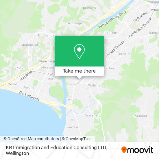 KR Immigration and Education Consulting LTD map