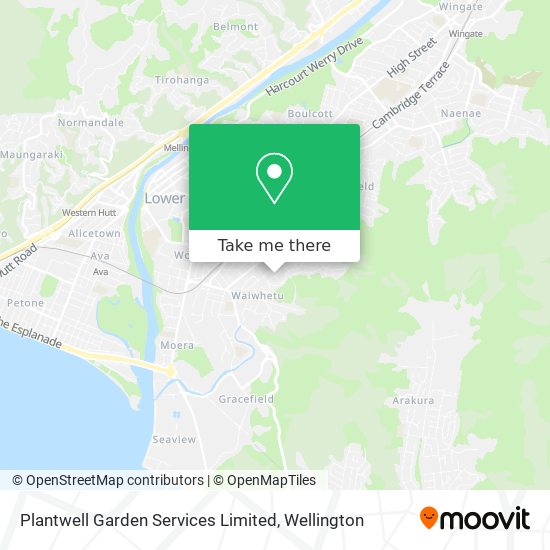 Plantwell Garden Services Limited map
