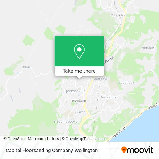 Capital Floorsanding Company map