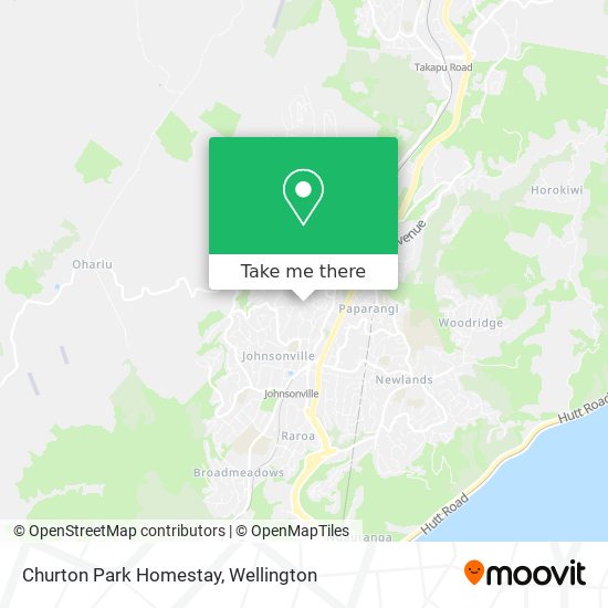 Churton Park Homestay地图