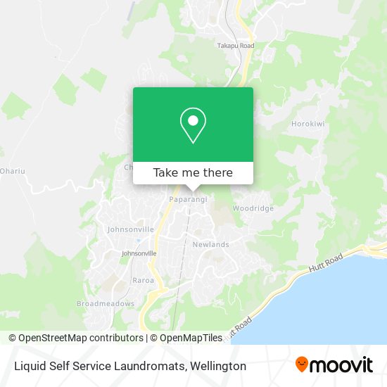 Liquid Self Service Laundromats map