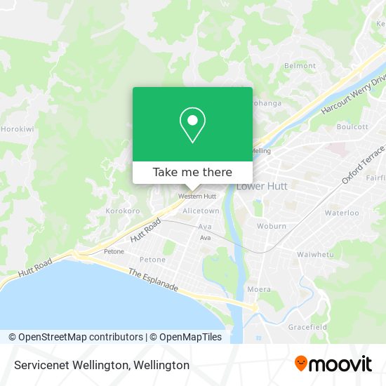 Servicenet Wellington地图