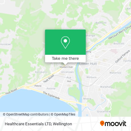 Healthcare Essentials LTD map