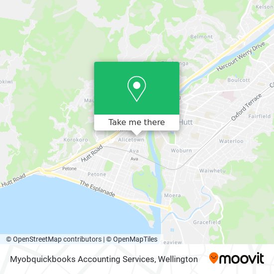 Myobquickbooks Accounting Services map