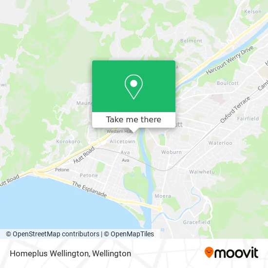 Homeplus Wellington map