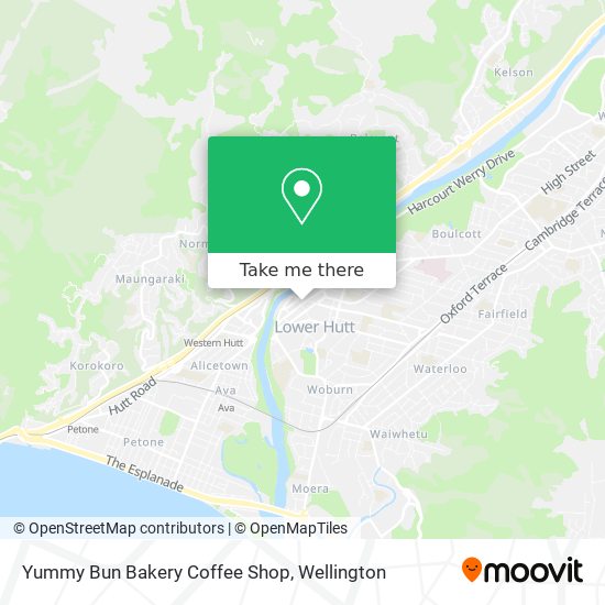 Yummy Bun Bakery Coffee Shop map