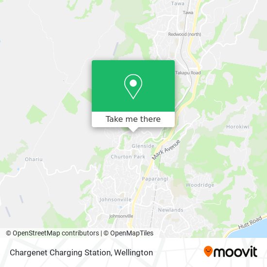 Chargenet Charging Station map