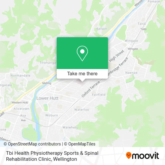Tbi Health Physiotherapy Sports & Spinal Rehabilitation Clinic map