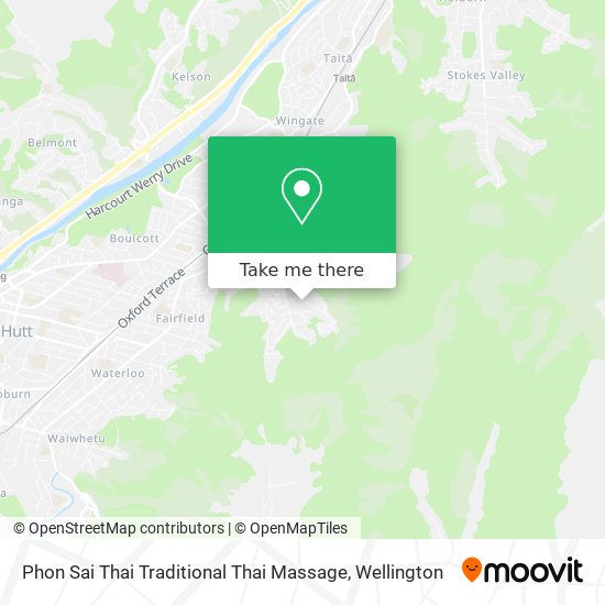 Phon Sai Thai Traditional Thai Massage map