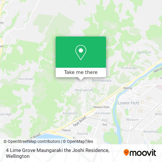 4 Lime Grove Maungaraki the Joshi Residence地图