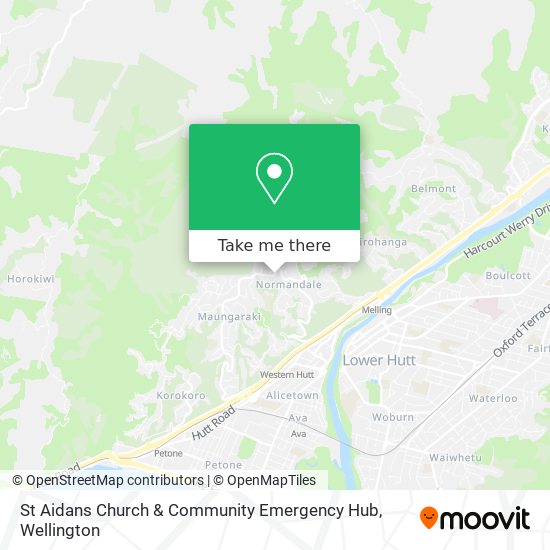St Aidans Church & Community Emergency Hub map