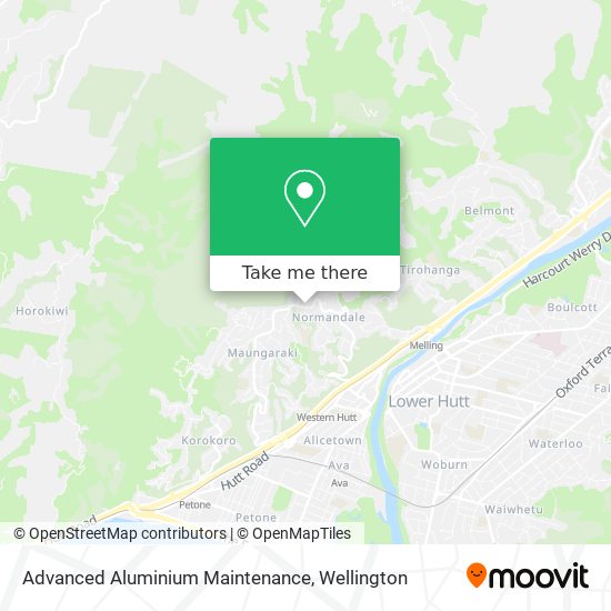Advanced Aluminium Maintenance map