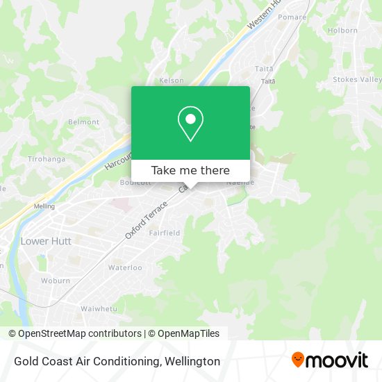 Gold Coast Air Conditioning map