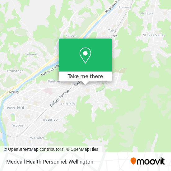 Medcall Health Personnel map