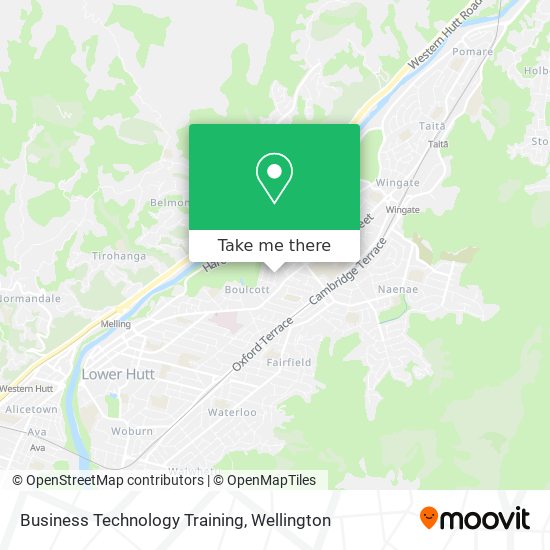 Business Technology Training map