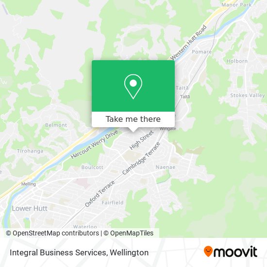 Integral Business Services map