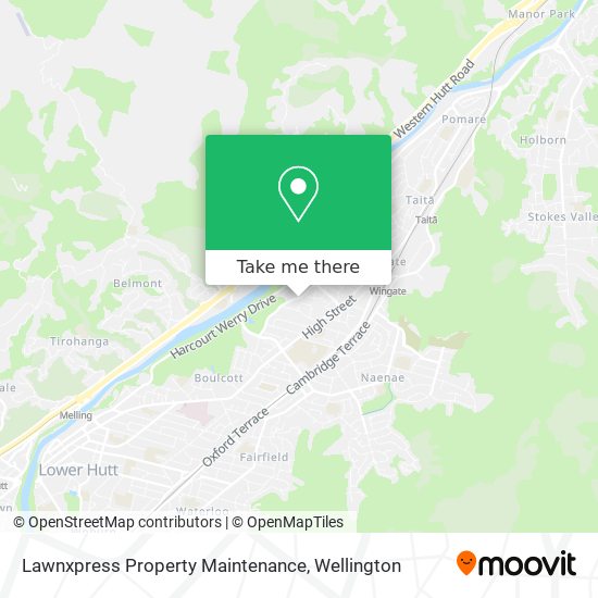 Lawnxpress Property Maintenance map